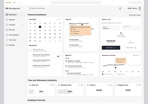 Modular HRIS - SaaS Web App