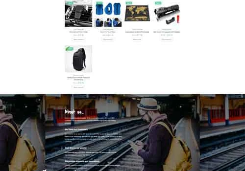 E-commerce Global Website
