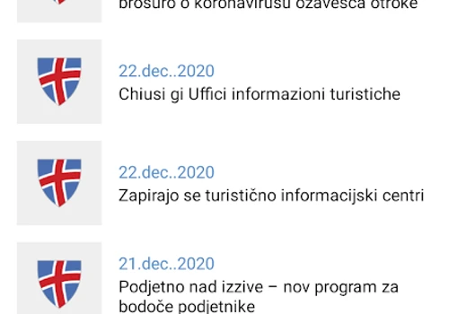 Municipality of Piran informator app
