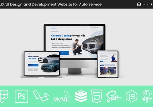 Website for Paintless Dent Removal company