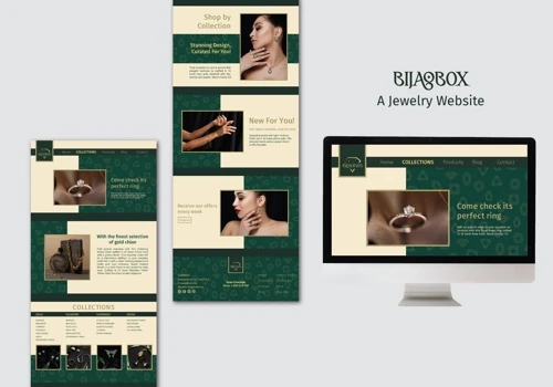 BijouBox - A Jewelry Website