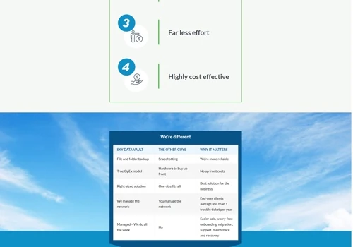 Sky Data Vault