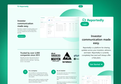 Reportedly - Investor communication made easy.