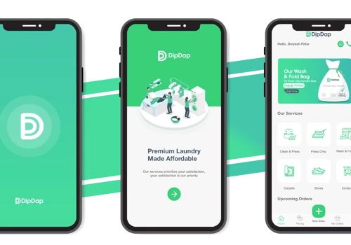 DipDap Laundry Service App