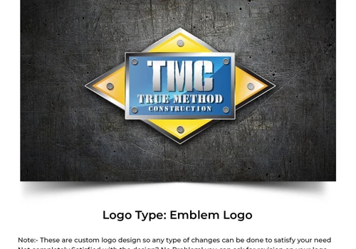 True Method Construction - Custom Logo Design