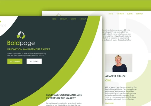 Boldpage Website Design