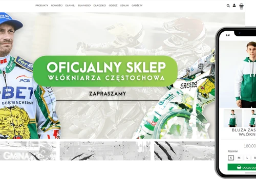 CKM Włókniarz – developing ecommerce