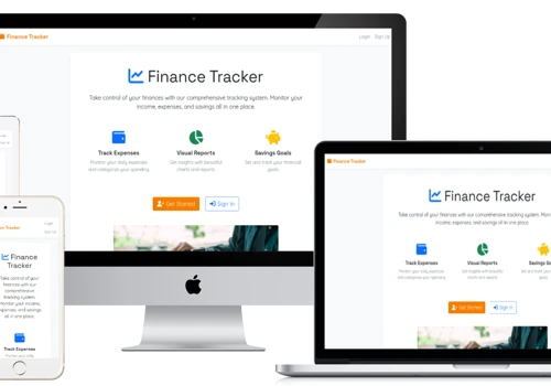 Finance Tracker Web App
