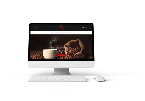 Red Elephant Coffee CO. Shopify Development