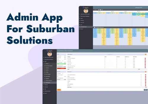 Improved Admin App for Suburban Solutions