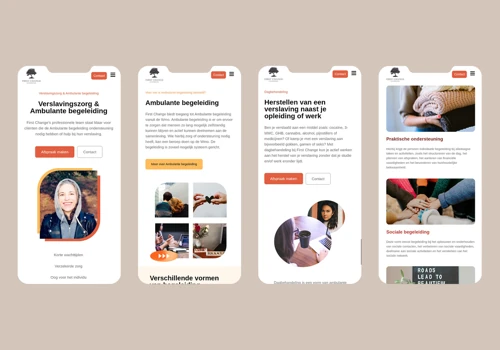 A Fresh, Professional Website for First Change