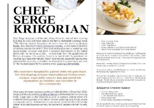 Food & Beverage Magazine Feature