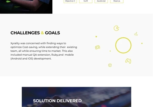 Intelligent solutions for Xyrality