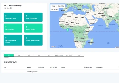 Donation Food Delivery Management System