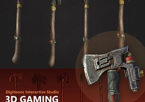 3D Gaming Artwork - Weapons