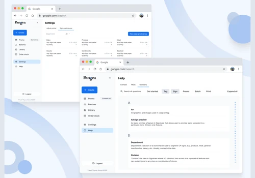 Redesign of Pangea’s SaaS Web Portal