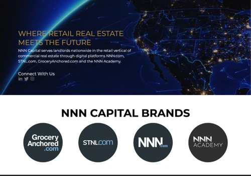 Retail Real Estate Site with Engaging Design