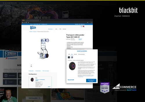 EXPRESSO Deutschland GmbH & Co. KG-Web development