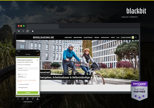 Bikeleasing-Service - Web Design