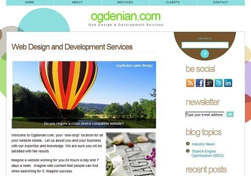 Web Development for ogdenian.com