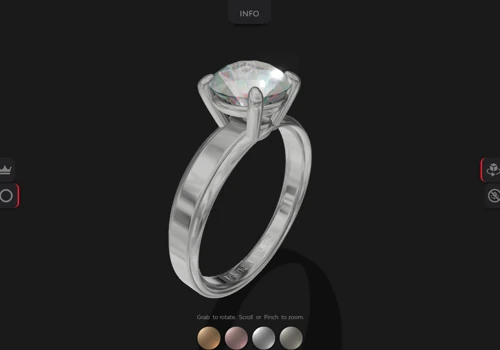 Cinematic 3D interactive product module