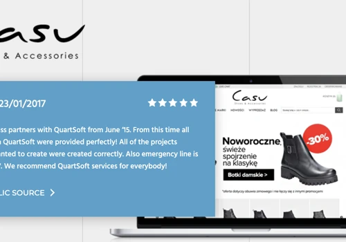 E-commerce Development for Casu