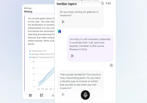 Enabling an interactive English learning platform