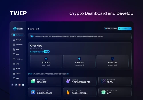 TWEP | Crypto Dashboard