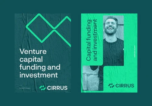 Cirrus - Branding for VC investment and funding.