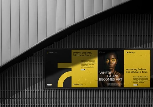 Brand Design for Fabriz.pro eCommerce Experience.