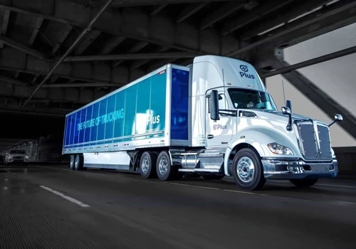 PLUS Autonomous Truck Driving