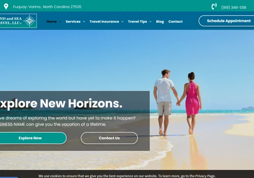 Web Dev & SEO for Travel Agency