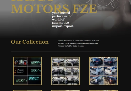 Rasco Motors Website Development
