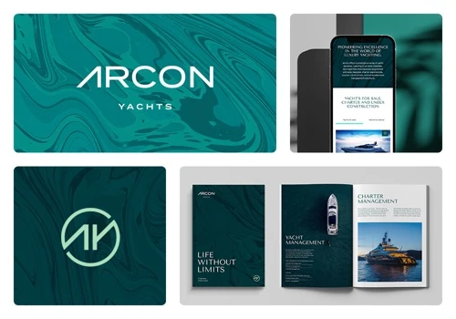 Arcon Yachts Luxury Rebrand