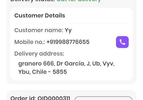 E commerce App UI
