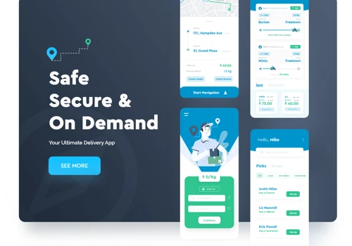 PickDrop Delivery App