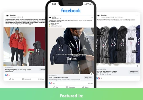 Improved FB ad performance by 163% - Clothing