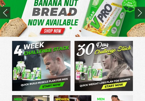 NutraKey Health: Custom Development