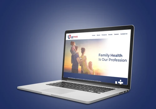 Unitrade Pharma Web Design and Development