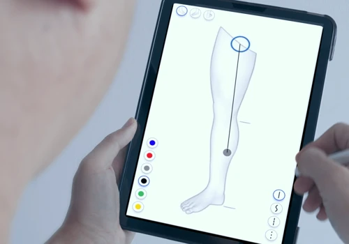Web–mobile application optimized for tablets