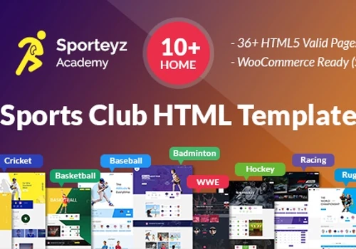 Sporteyz | Sports Club HTML Template