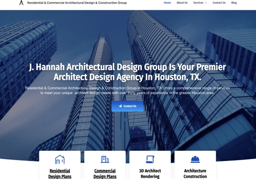 J Hannah Group complete website redesign and seo