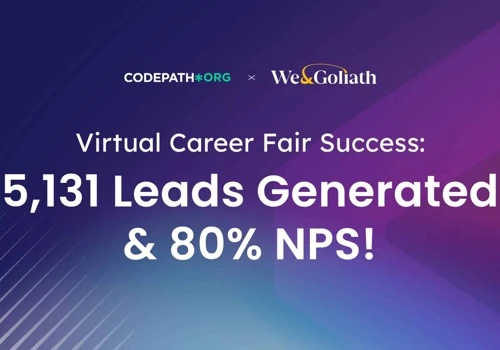 Virtual Career Fair Success: 5K leads & 80% NPS