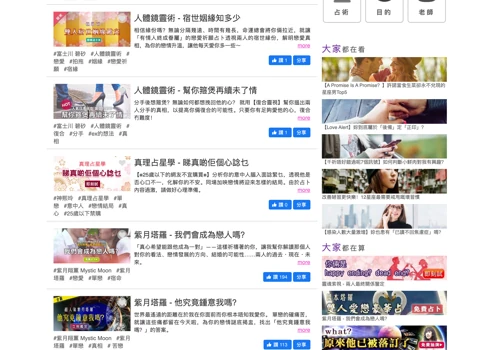 iFortune365, Fortune Telling Website