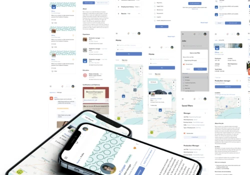 Mobile App for hiring process for startup