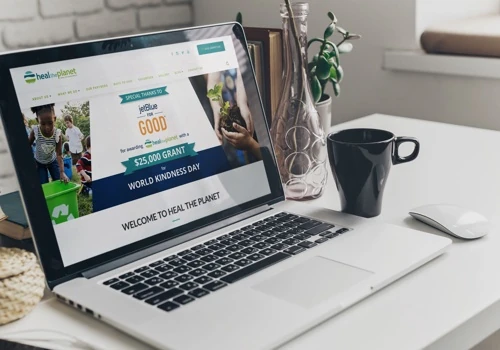 Heal the Planet Website Design