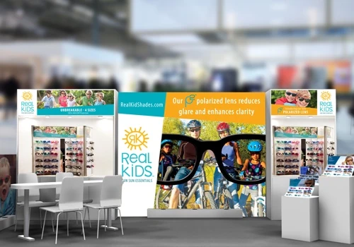 Real Kids Shades Tradeshow Booth