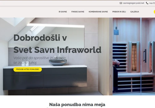 Website development for Infraworld