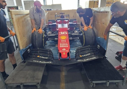 Formula F1 Racing Car Custom Crate and Casino Job