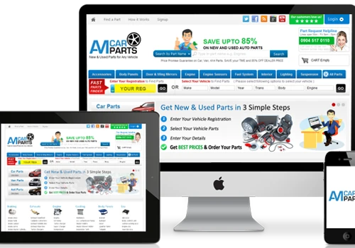 AM Auto Car Parts - UK Car Parts Website